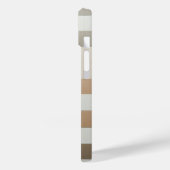Modern Geometric Earth Tones Tile Pattern - Minima Case-Mate iPhoneケース (裏面 / 左)