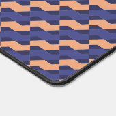 Modern Geometric Interlocking Pattern  デスクマット (コーナー)