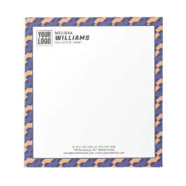 Modern Geometric Interlocking Pattern  ノートパッド