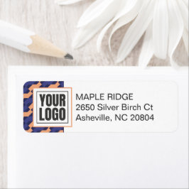 Modern Geometric Interlocking Pattern  ラベル