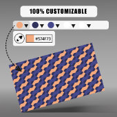 Modern Geometric Interlocking Pattern  予約カード