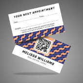 Modern Geometric Interlocking Pattern  予約カード