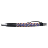 Modern Geometric Interlocking Pattern Custom Pen ボールペン (トップ)