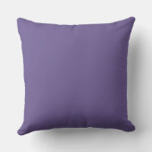 Modern Geometric Lavender & Gold Throw Pillow クッション (裏面)