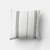  Modern Geometric Line & Dot Pattern クッション (裏面)