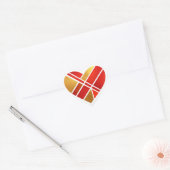 Modern Geometric Love Hearts Sticker Pack ハートシール (封筒)