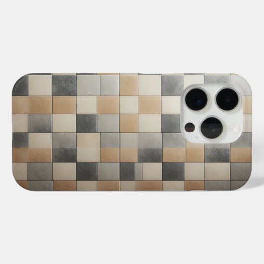 Modern Geometric Mosaic Tiles Case - Multi-sized  Case-Mate iPhoneケース (裏面 (横))