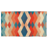 Modern Geometric Pillowcases – Matching Bedroom Be 枕カバー (正面左)