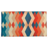 Modern Geometric Pillowcases – Matching Bedroom Be 枕カバー (正面右)