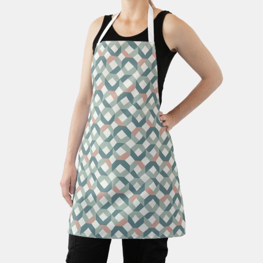 Modern Geometric Quilt Inspired Apron エプロン (インサイチュ)