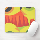 Modern Geometric Shapes Mousepad マウスパッド (マウス)