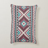 Modern Geometric Southwest Style  アクセントクッション (裏面(縦))