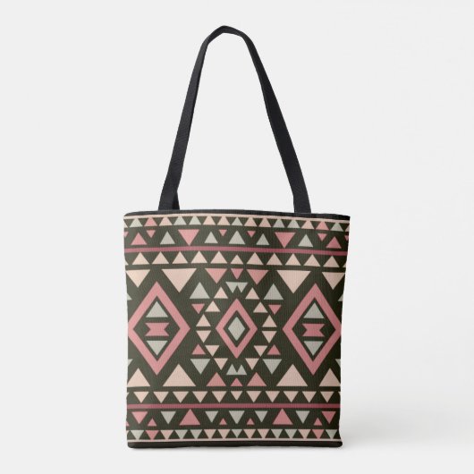 Modern Geometric Southwest Style  トートバッグ (裏面)