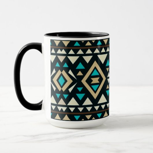 Modern Geometric Southwest Style  マグカップ (左)