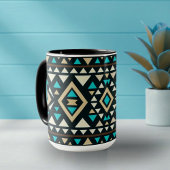 Modern Geometric Southwest Style  マグカップ