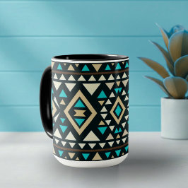 Modern Geometric Southwest Style  マグカップ