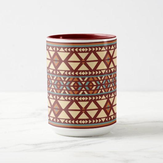 Modern Geometric Southwest Style マグカップ (中央)