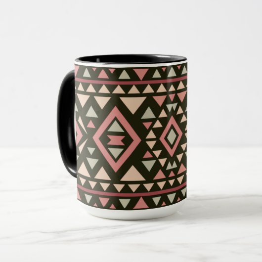 Modern Geometric Southwest Style  マグカップ (正面左)
