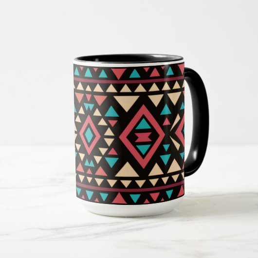 Modern Geometric Southwest Style  マグカップ (正面右)
