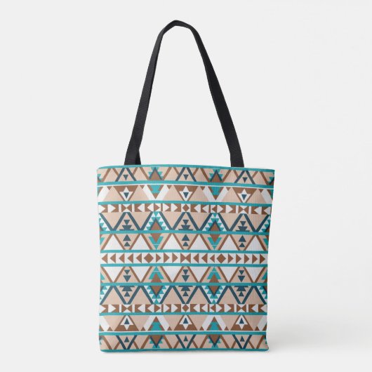 Modern Geometric Southwest Style Tote Bag トートバッグ (裏面)