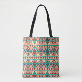 Modern Geometric Southwest Style  Tote Bag トートバッグ (正面)