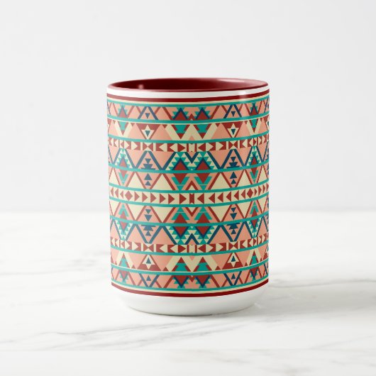 Modern Geometric Southwest Style  Tote Bag マグカップ (中央)