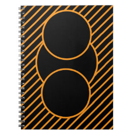 Modern Geometric Spiral Notebook ノートブック