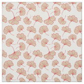 Modern Ginkgo Leaf Pattern ファブリック (見本)