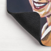 Modern Girl w/ a Pearl Earring - Vermeer Inspired マウスパッド (コーナー)