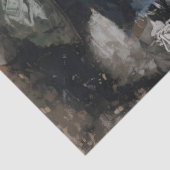 Modern Girl with Cat Urban Decoupage 薄葉紙 (詳細)