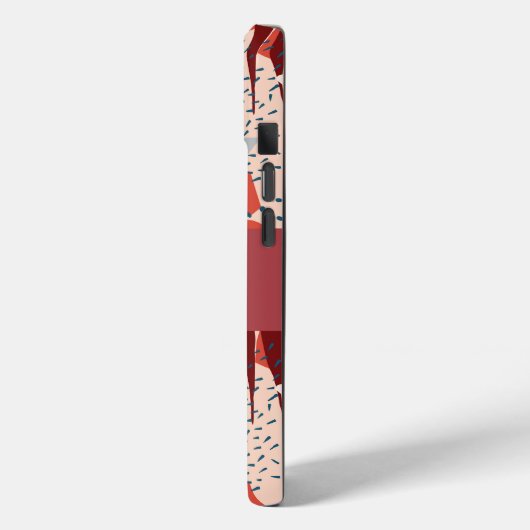 Modern Girly Cute Personalized Case-Mate iPhoneケース (裏面 / 左)