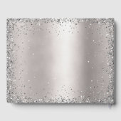 Modern, Glitter Bridal Shower    ゲストブック (裏面)