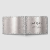 Modern, Glitter Bridal Shower    ゲストブック (全面)