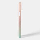 Modern Glitter Holographic Gold with Name Case-Mate iPhoneケース (裏面 / 右)