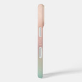 Modern Glitter Holographic Gold with Name Case-Mate iPhoneケース (裏面 / 右)