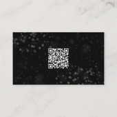 Modern glitter sparkly Makeup 名刺 (裏面)