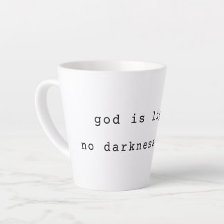 Modern God is Light Latte Mug カフェラテマグ