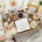 Modern Gold Foil Wedding | Elegant Minimalist フェイバータグ