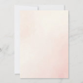 Modern Gold Glitter 40th Birthday 招待状 (裏面)