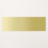 Modern gold gradient Luxury typography name ヨガマット (裏面(横))