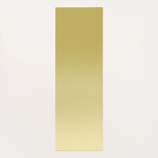 Modern gold gradient Luxury typography name ヨガマット (裏面)