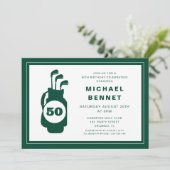 Modern Golf 50th Birthday 招待状 (スタンド正面)