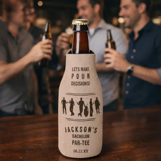 Modern Golf Bachelor Par-tee Bachelor Party  ボトルクーラー