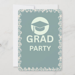 Modern Grad Party Invitation | Class of 2026 Gradu 招待状