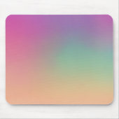 Modern Gradient Mouse Pad Pink Green Yellow マウスパッド (正面)