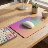 Modern Gradient Mouse Pad Pink Green Yellow マウスパッド