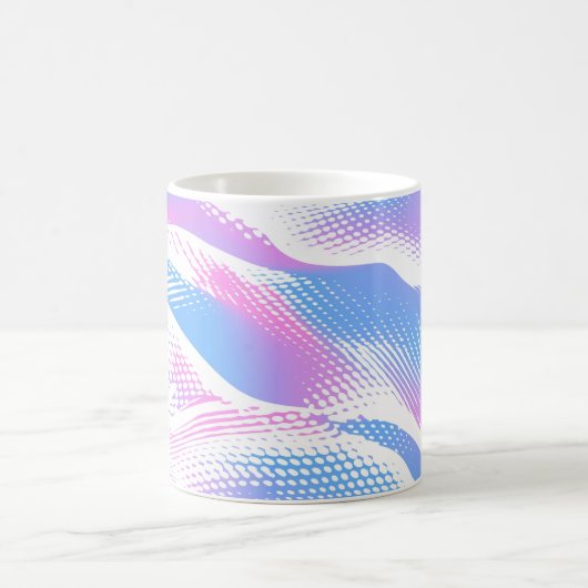🌟 Modern Gradient Texture - Smooth & Stylish 🎨 コーヒーマグカップ (中央)