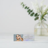 Modern Gradient Wave Makeup  スキニー名刺 (スタンド正面)