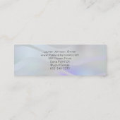 Modern Gradient Wave Makeup  スキニー名刺 (裏面)