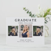 Modern Graduate Announcement 招待状 (スタンド正面)